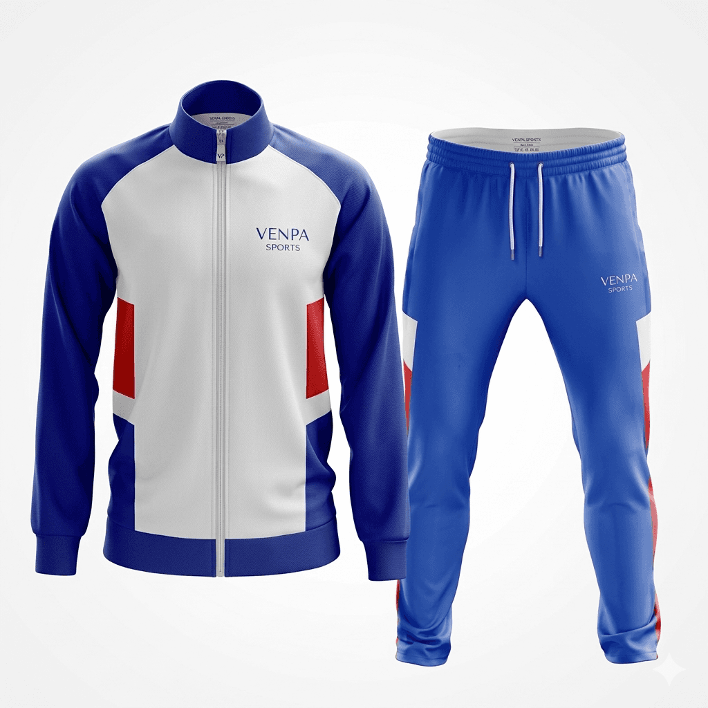 Embroidered Club Team Tracksuit view 1