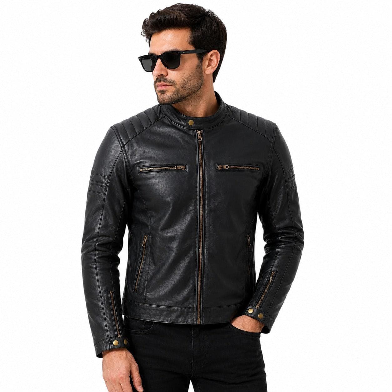 Venpa Sports Gridiron Renegade Leather Jacket view 1
